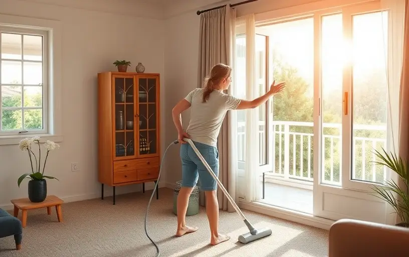 Ventilation after carpet cleaning